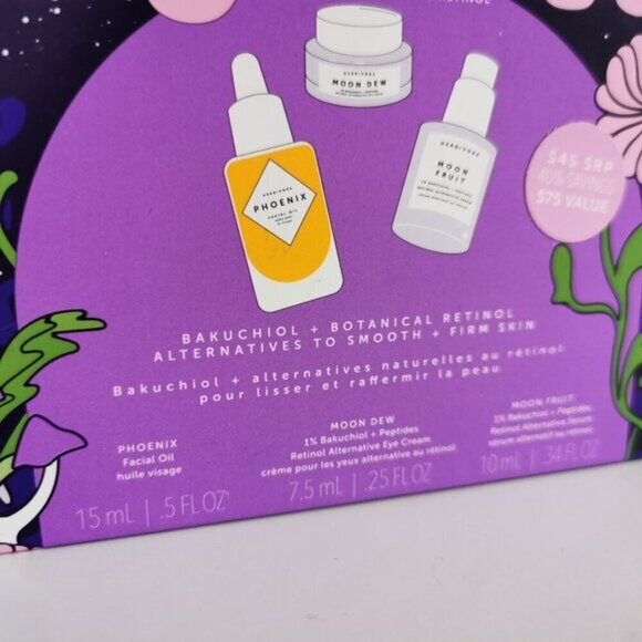 Radical Retinalts Herbivore Sealed New In Box Bakuchiol Skincare Gift Set - Picture 3 of 5
